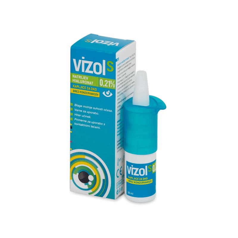 Vizol S 0,21% σταγόνες ματιών 10 ml