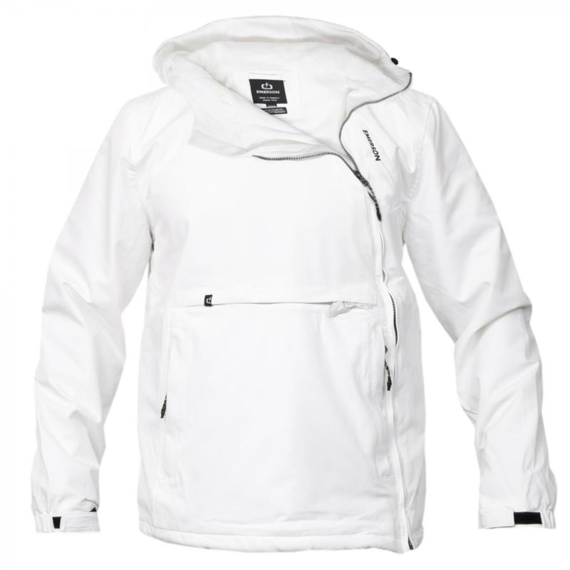 Emerson Pullover Jacket With Hood EM10.68 - Altershops Λευκό
