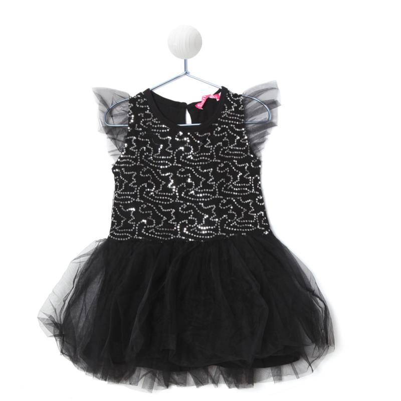 Μαύρο Φόρεμα Για Κορίτσι 2-6 Ετών Sam 0-13 Μαύρο