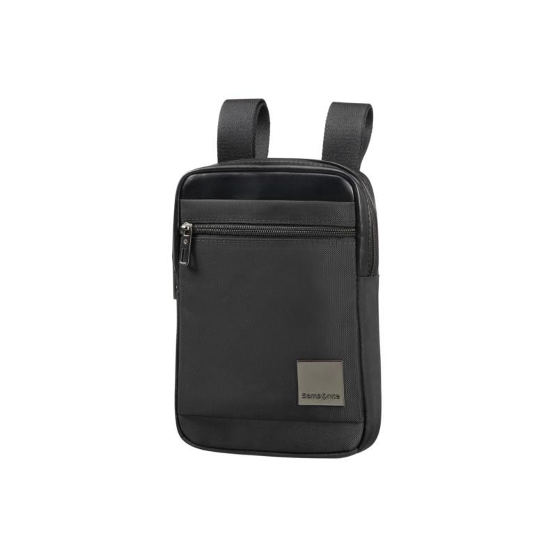 Τσάντα Χιαστί HIP-SQUARE ΜΑΥΡΟ Size 23