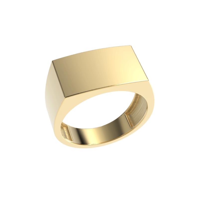 Δαχτυλίδι σεβαλιέ σε χρυσό K 9
