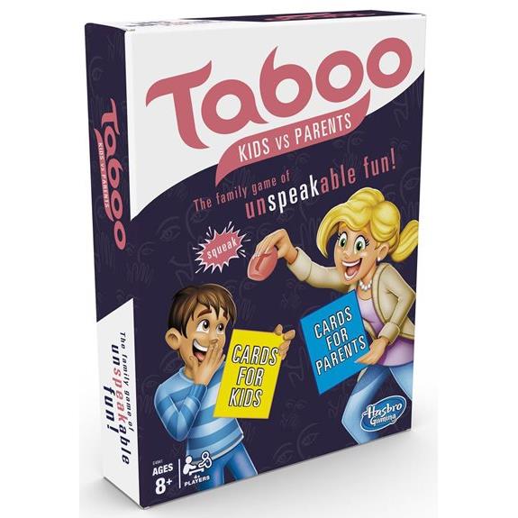 Hasbro Επιτραπεζιο Παιχνιδι Taboo Μικροι Εναντιον Μεγαλων - 4941