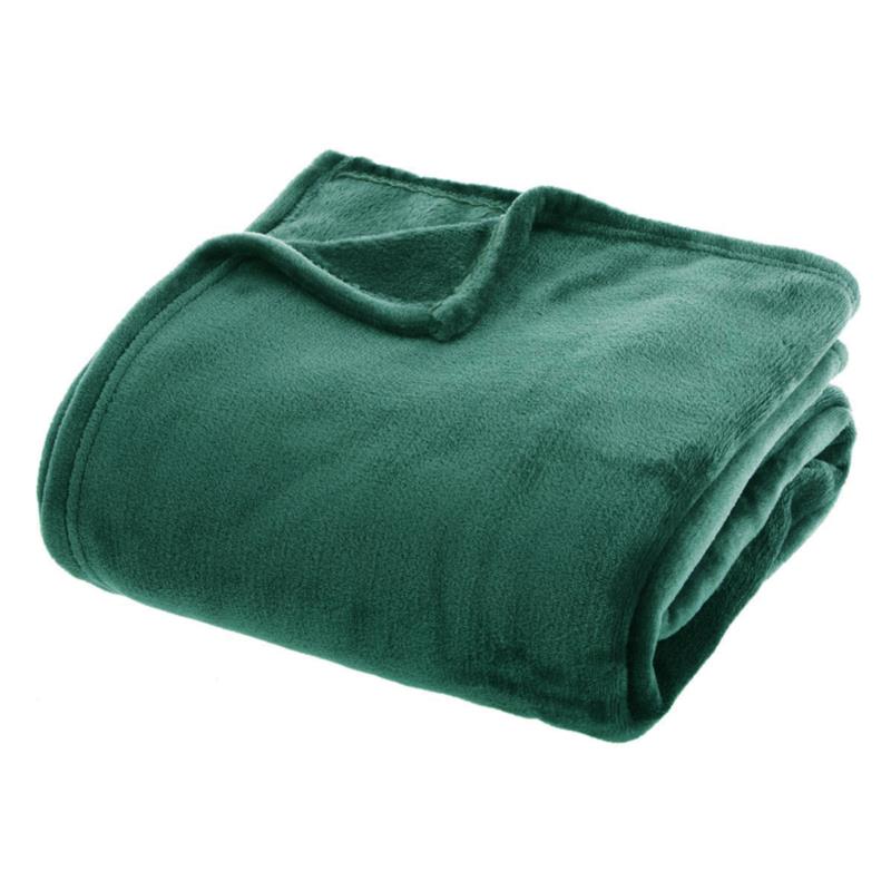 Κουβέρτα Fleece Ημίδιπλη A-S Flannel Green 156048H