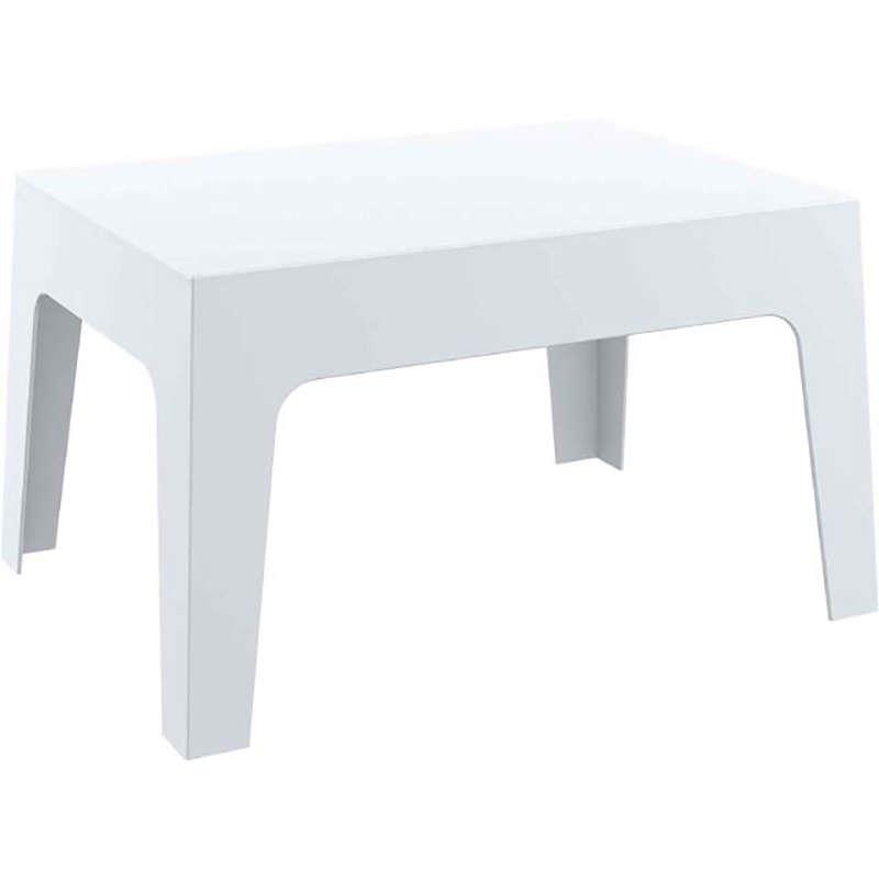 Τραπέζι BOX Λευκό PP 70x50x43cm