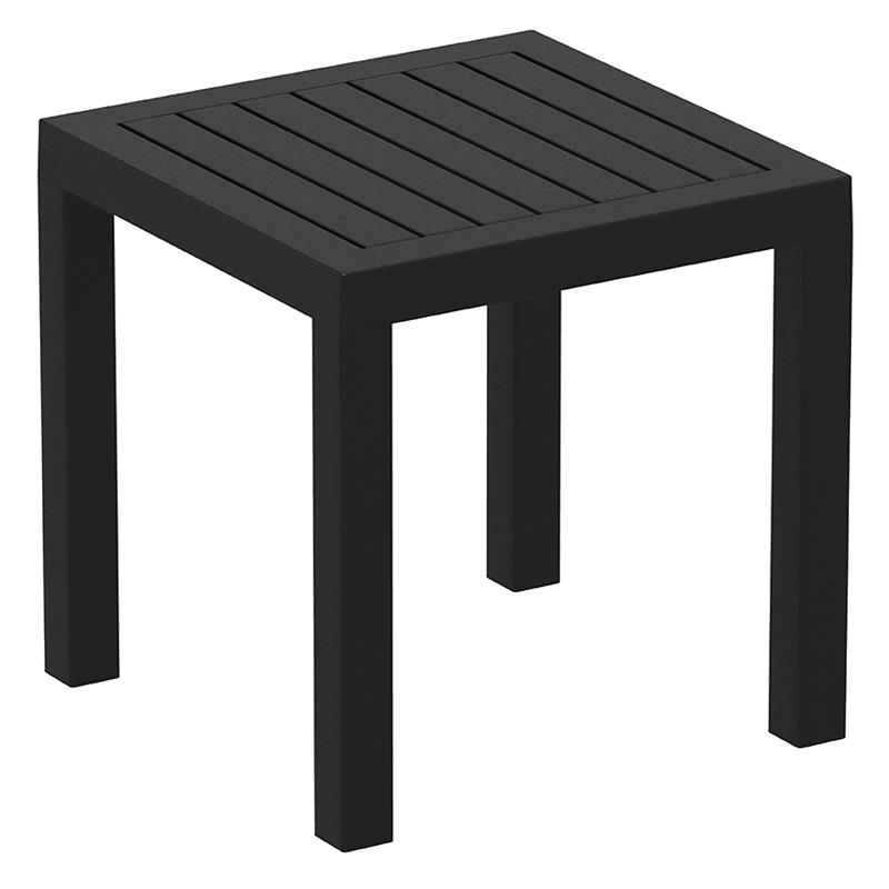 Τραπέζι OCEAN Μαύρο PP 45x45x45cm