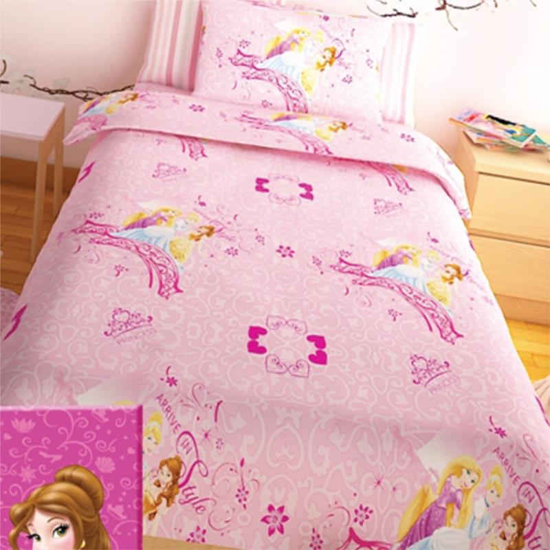 Σεντόνια Παιδικά Σετ (155x260) Disney Princess Pink