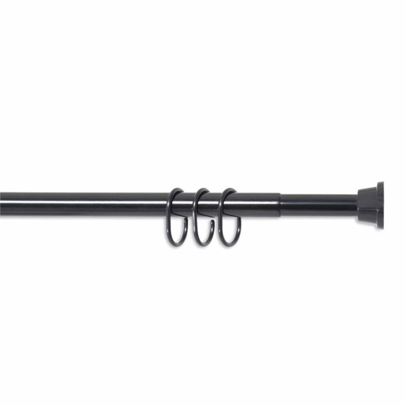 Πτυσσόμενος Βραχίονας Μπάνιου 120-220cm Grekon 1211 Black