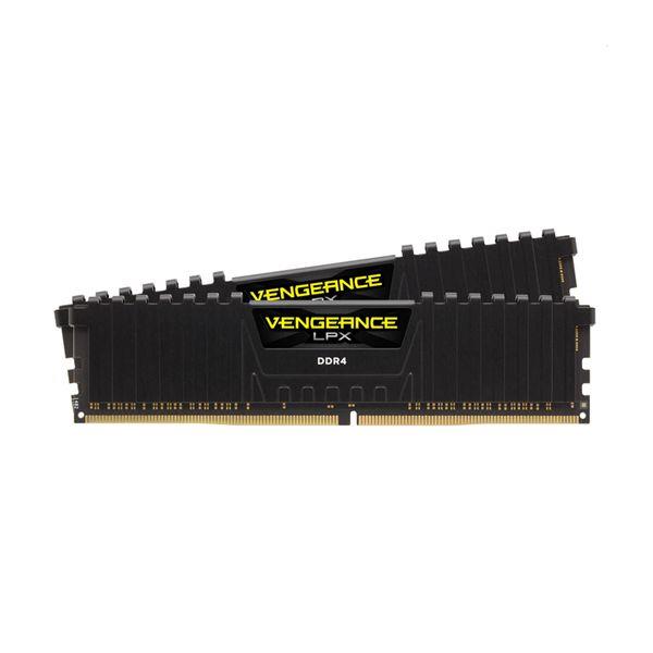 Corsair Vengeance LPX Black 8GB DDR4 DRAM 24000MHz C16 (CMK16GX4M2A2400C16) x2