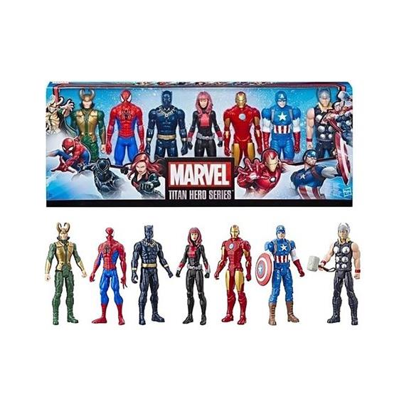 Hasbro Φιγούρες Marvel Avengers THS Multipack 7Τμχ 30εκ - E5178