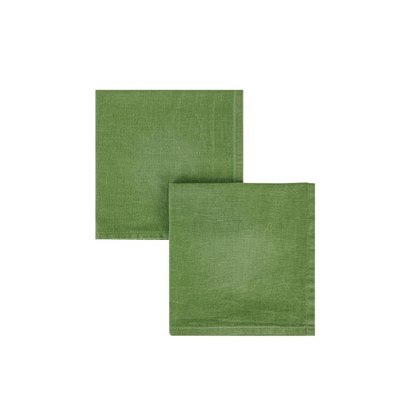 Coincasa σετ πετσέτες κουζίνας μονόχρωμες (2 τεμάχια) - 007199811 Πράσινο