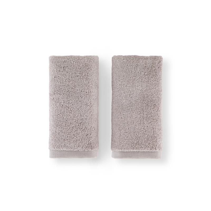 Coincasa σετ πετσέτες χεριών μονόχρωμες 30 x 30 cm (2 τεμάχια) - 007218207 Μπεζ