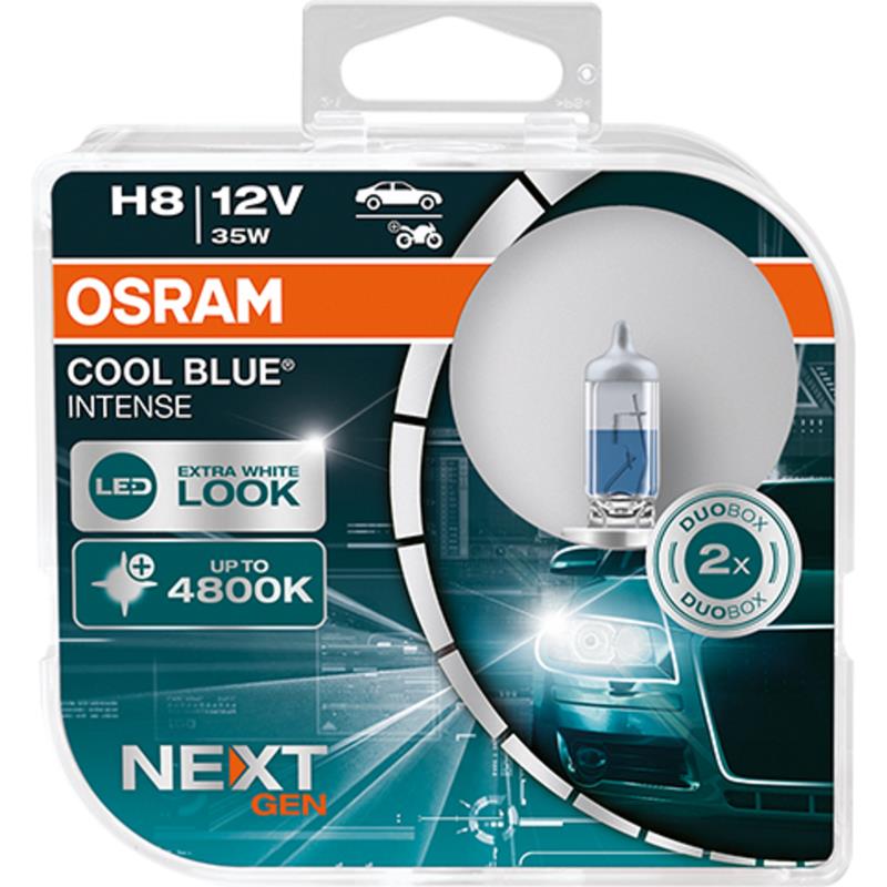Λάμπες Osram H11 12V 55W Cool Blue Intense Next Gen +100% Περισσότερο Φως 5000K 64211CBN-HCB