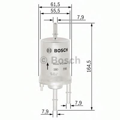 1K0201051C Φίλτρο Βενζίνης Bosch 0450905959
