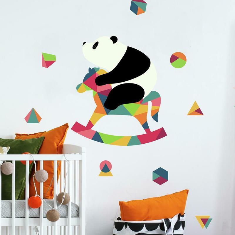 Παιδικά Αυτοκόλλητα Τοίχου Roommates Panda