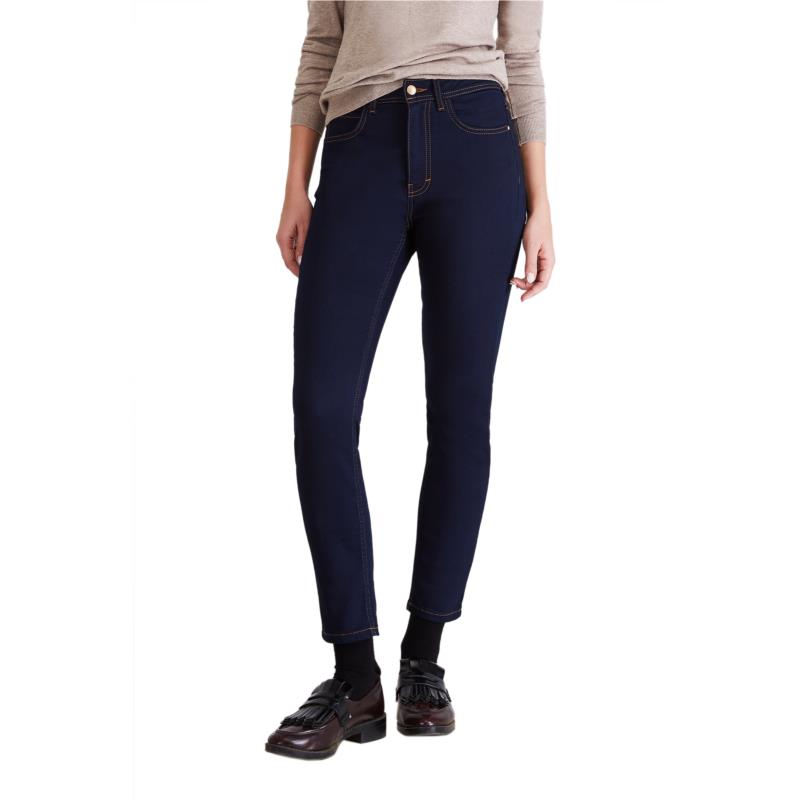 Sarah Lawrence Jeans γυναικείο τζην παντελόνι ψηλόμεσο Skinny Fit - 2-150025 - Μπλε