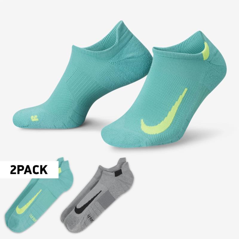 Nike Multiplier 2-Pack Unisex Κάλτσες για Τρέξιμο (9000095918_20432)