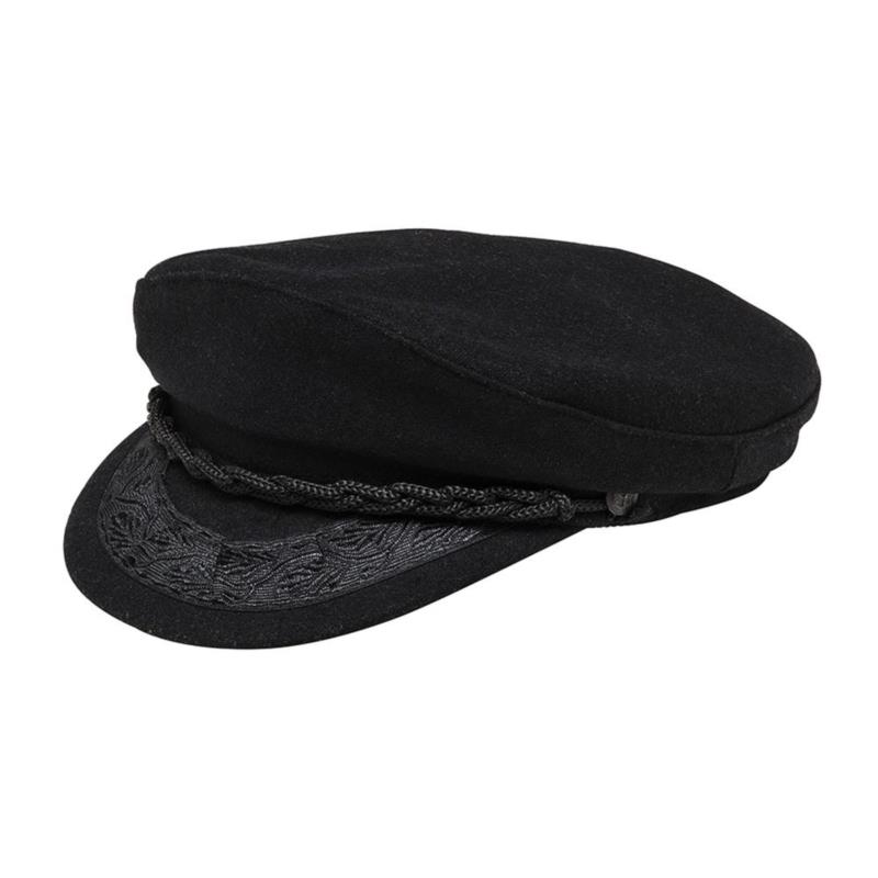 Nafta Captain's Hat | Karfil Hats Μαύρο