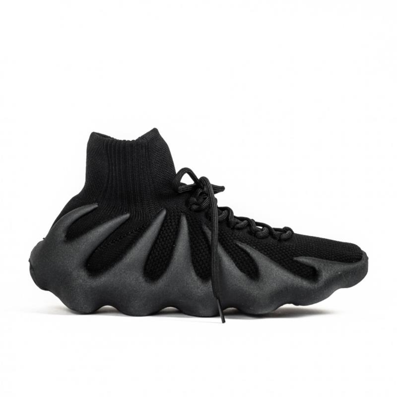 Ανδρικά μαύρα sneakers κάλτσα Ultra flexible
