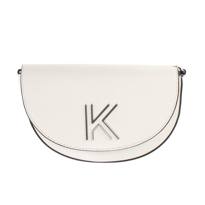 Kendall + Kylie Γυναικεία Τσάντα Χιαστί Λευκό HBKK-121-0009A-13