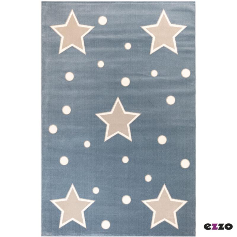 Παιδικό Χαλί 160X230 Ezzo All Season Vagio Stars A161Acd Blue (160x230)