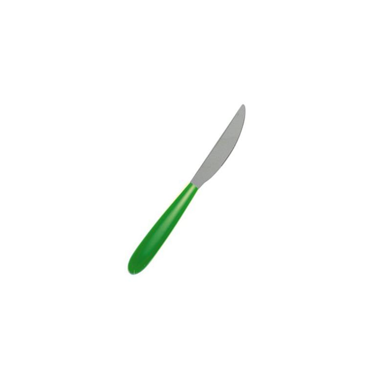 EME μαχαίρι φαγητού ανοξείδωτο πράσινο ανοιχτό "Vero" - X10VR/37