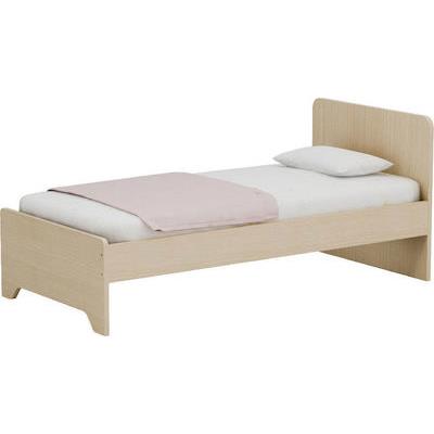 Κρεβάτι Ημίδιπλο Salina Δρυς Φυσικό, για Στρώμα 110x190 εκ.