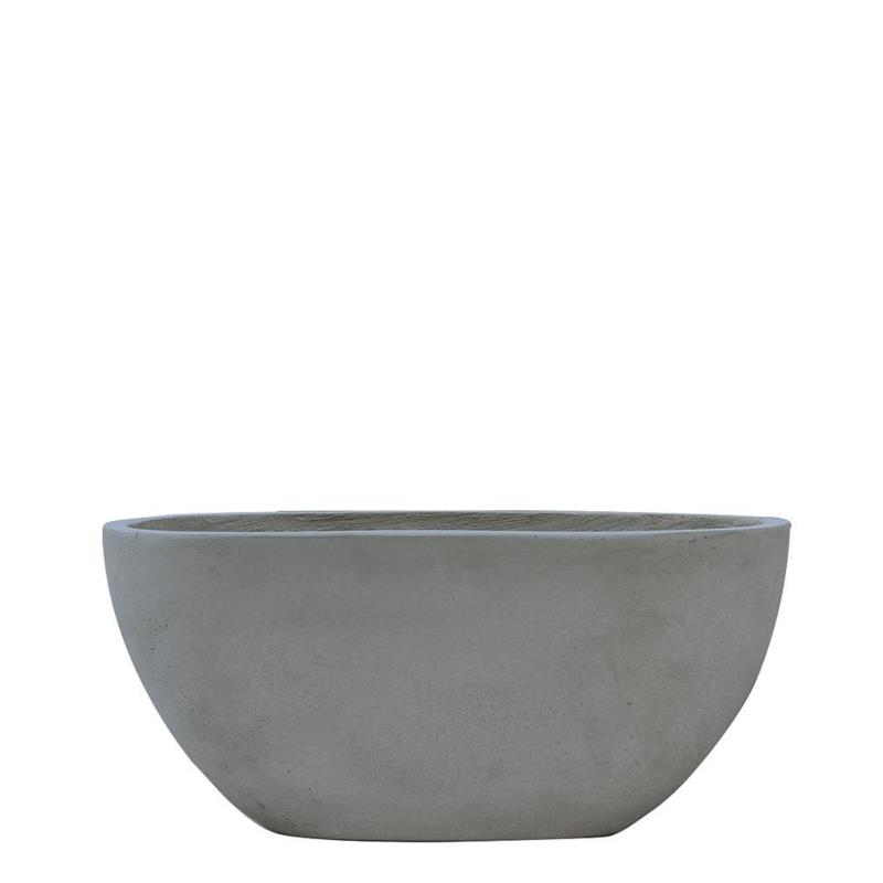Γλάστρα Γκρι Τσιμέντο 56x27x26cm