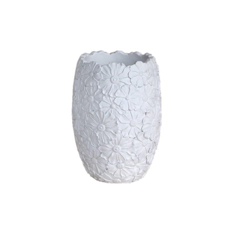 Βάζο Κεραμικό Λευκό Art Et Lumiere 20x28εκ. 10596 (Υλικό: Κεραμικό, Χρώμα: Λευκό) - Art Et Lumiere - lumiere_10596