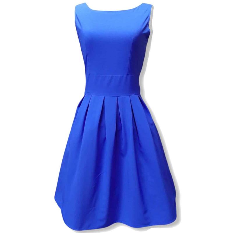 vintage allday φόρεμα Lane royal blue