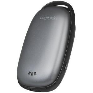LOGILINK PA0264 MOBILE POWER BANK 4000MAH 1X USB-A HAND WARMER METAL GREY