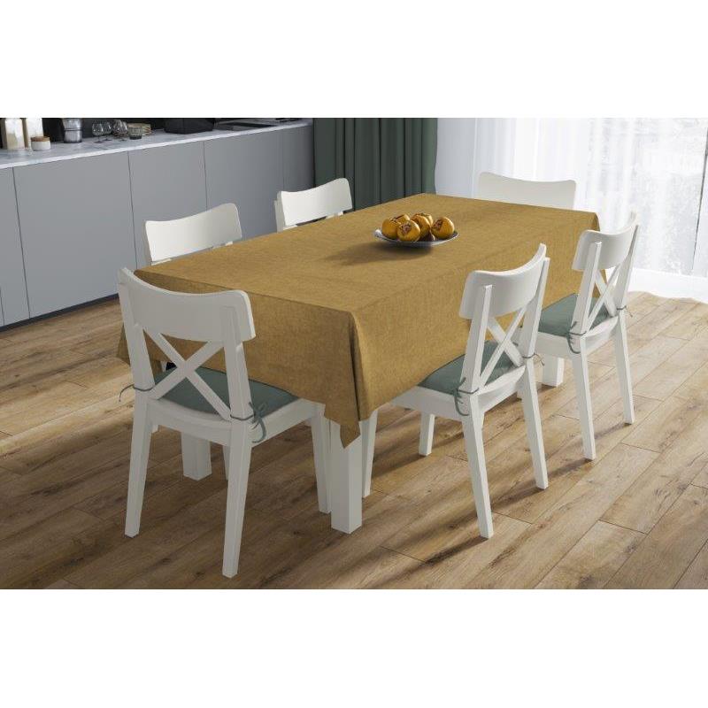 Αλέκιαστο Τραπεζομάντηλο 140X180 Dimcol Panama Mustard (140x180)