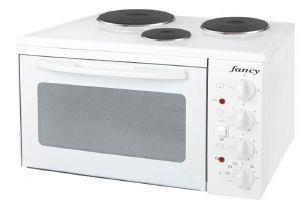 ΦΟΥΡΝΑΚΙ ΜΕ 3 ΕΣΤΙΕΣ FANCY 0001 ΛΕΥΚΟ