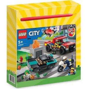 ΛΑΜΠΑΔΑ LEGO 60319 CITY FIRE RESCUE - POLICE CHASE