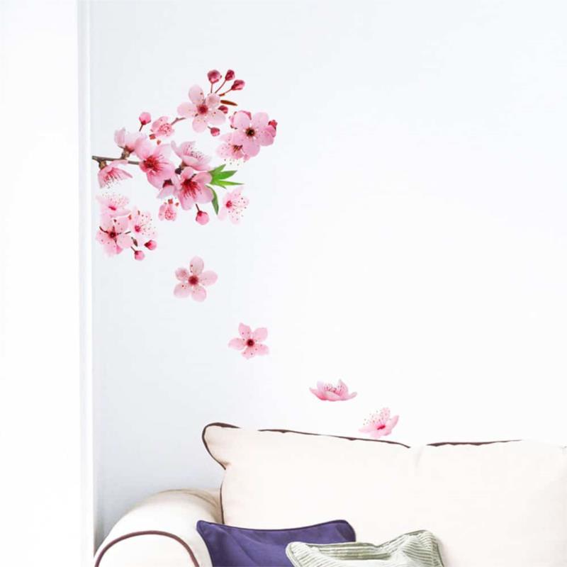 Αυτοκόλλητα Τοίχου Βινυλίου Cherry Blossom 72x58εκ. ANGO 54327 - ango - ANGO_54327