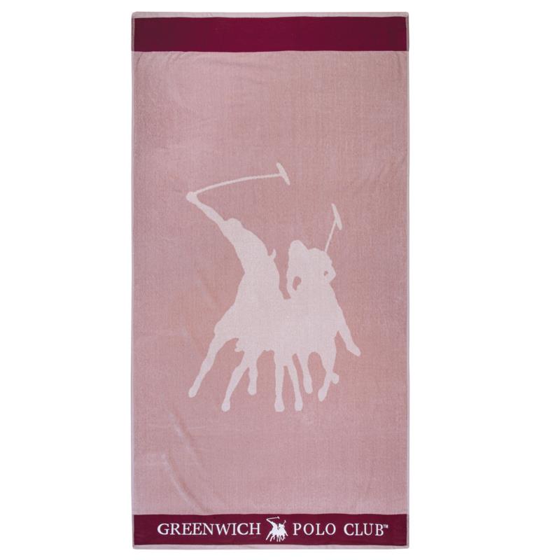 Πετσέτα Θαλάσσης Βαμβακερή 90x170εκ. Essential 3590 Greenwich Polo Club (Ύφασμα: Βαμβάκι 100%, Χρώμα: Nude) - Greenwich Polo Club - 267901703590