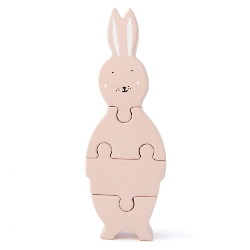 Ξύλινο Παζλ Με 4 Κομμάτια Trixie Body Rabbit