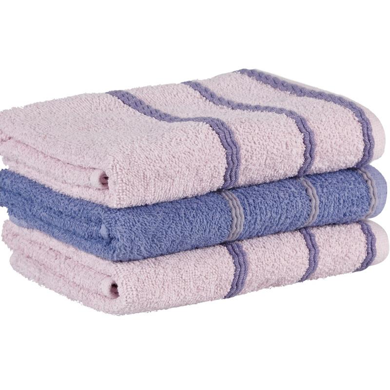 Πετσέτες Προσώπου (Σετ 3 Τμχ) 50X90 Kentia Zana 350 (50x90)