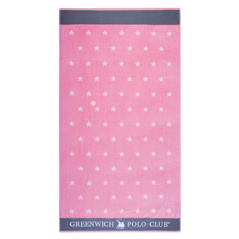 Πετσέτα Θαλάσσης (90x170) Greenwich Polo Club 3601 Pink