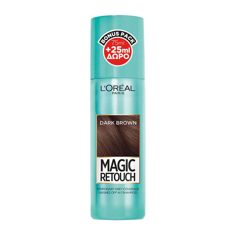 Magic Retouch 2 Καστανο Σκουρο 75ml + 25% Δωρεάν Προϊον
