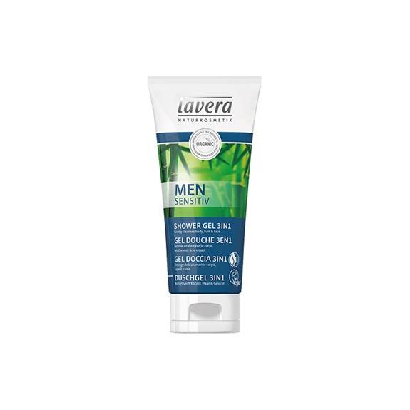 Lavera Men Sensitiv 3 in 1 Shower Shampoo 200ml