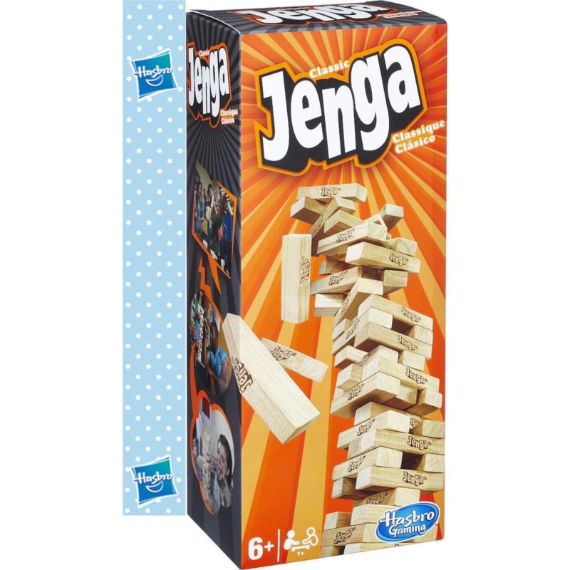 Hasbro Επιτραπεζιο Παιχνιδι Jenga Κλασσικο - A2120