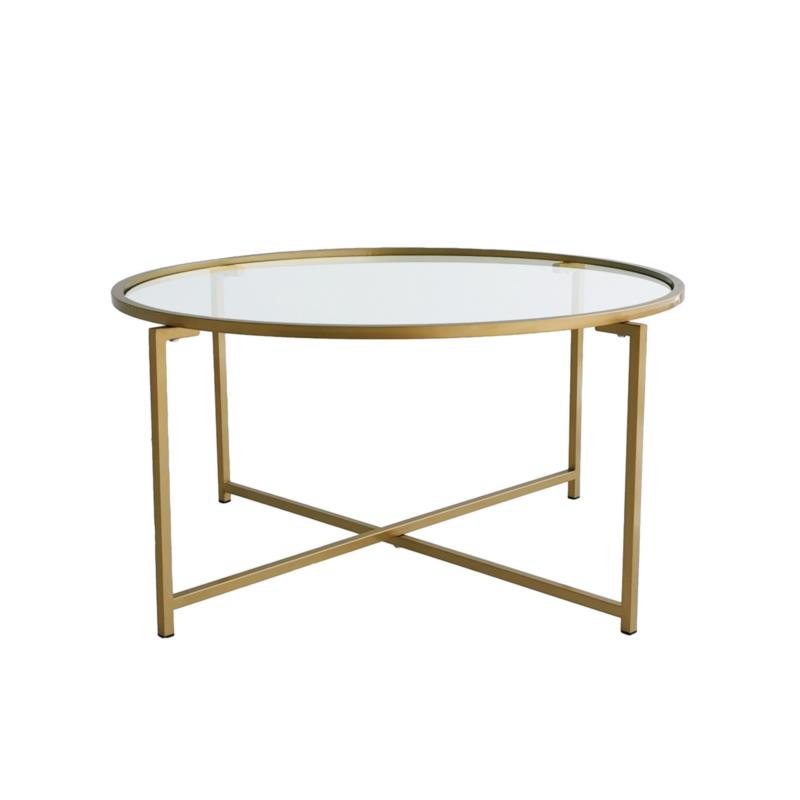 Χαμηλά τραπέζια Decortie Coffee Table - Gold Sun S404
