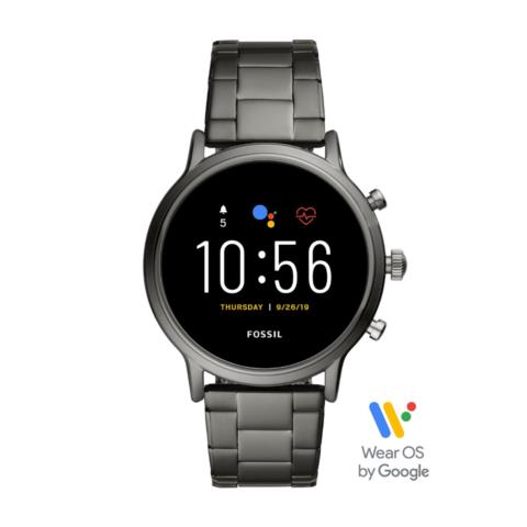 Fossil Gen 5 The Carlyle HR Smoke Stainless Steel