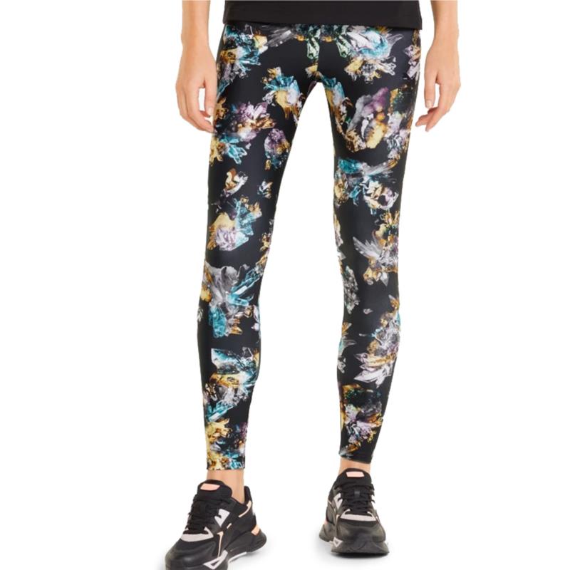 Κολάν Puma Crystal G. High Waist AOP 533595-01 Γυναικείο