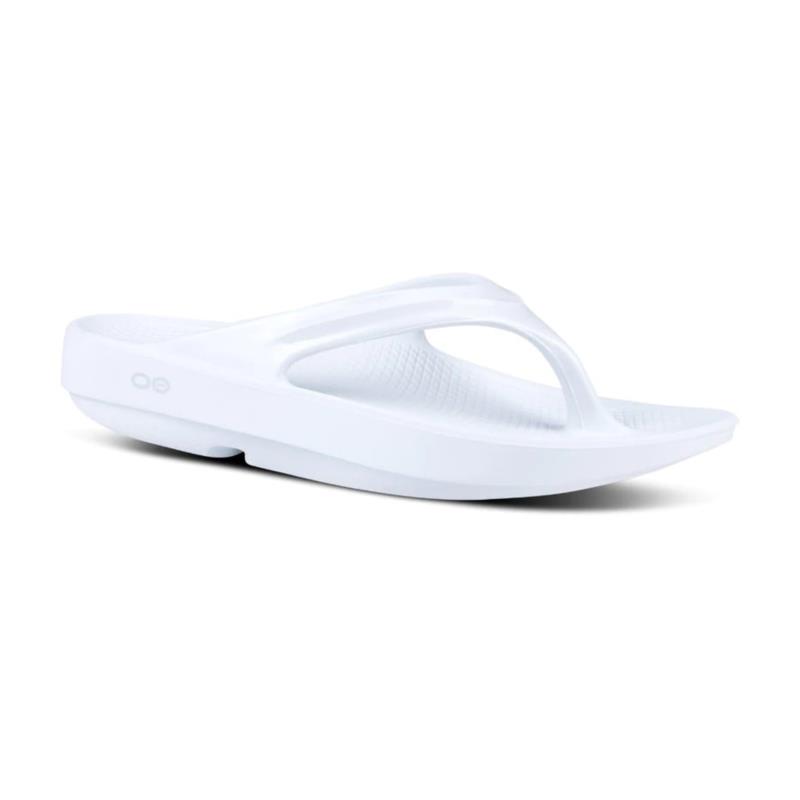 Oofos Women's OOlala Sandal - White 1400