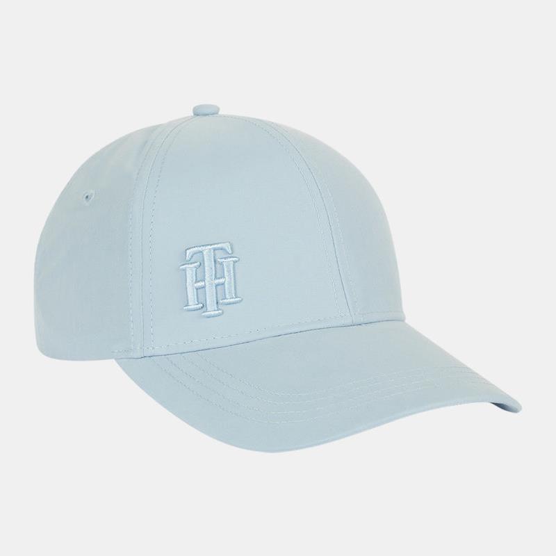 Γυναικείο Καπέλο Tommy Hilfiger Fresh Cap AW0AW10999 C1O Γαλάζιο