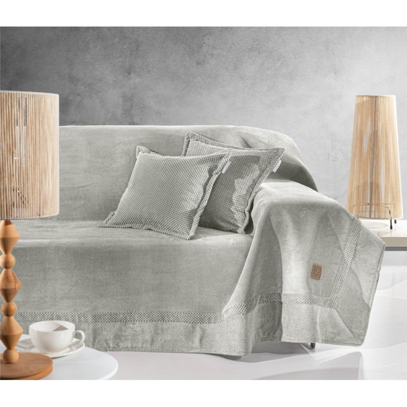 Ριχτάρι Τριθέσιος Suede Microfiber Rubicon Elephant 170x300εκ. Guy Laroche (Ύφασμα: Microfiber) - Guy Laroche - 5206480600791