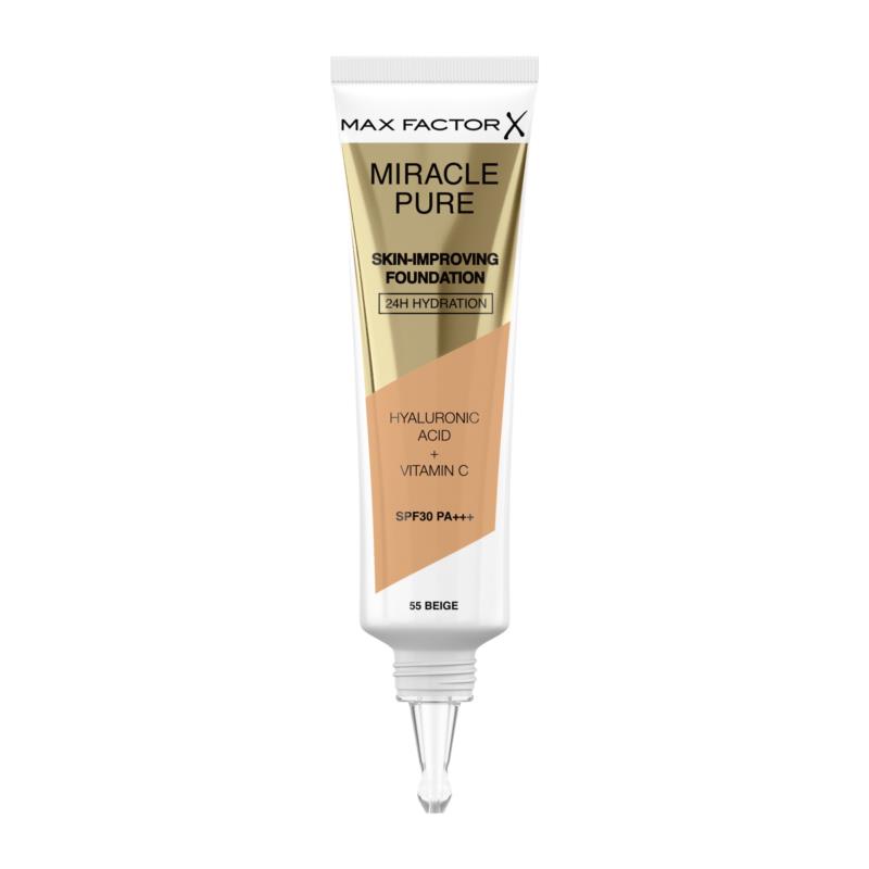 MAX FACTOR MIRACLE PURE SKIN IMPROVING FOUNDATION | 30ml 055 Beige