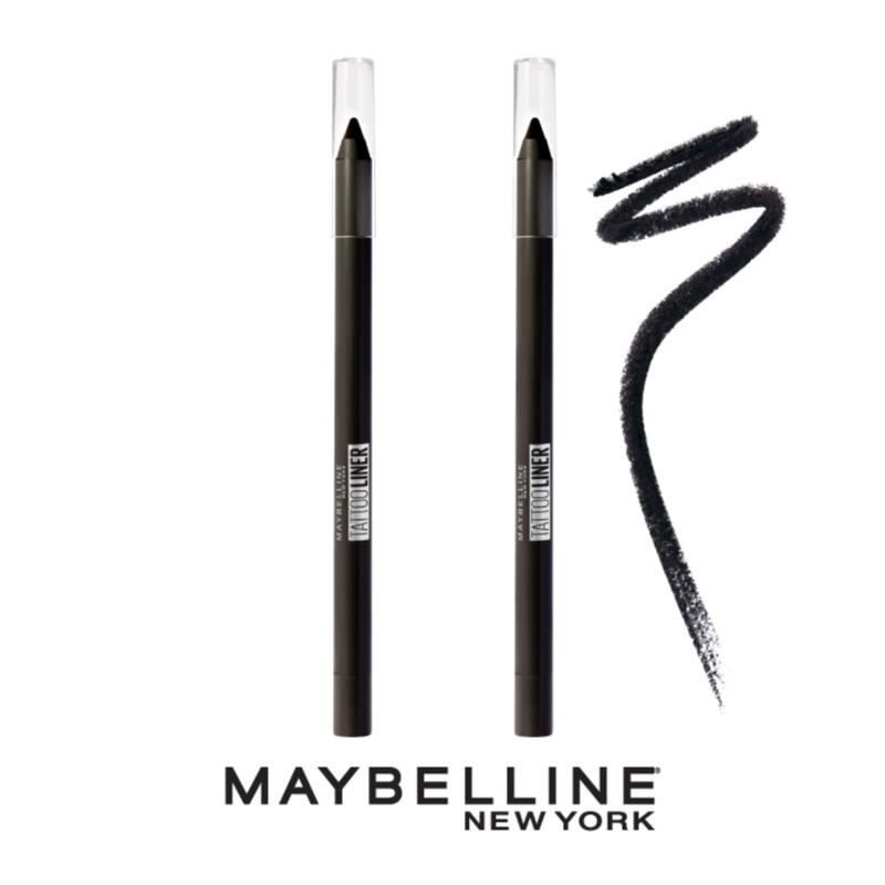 MAYBELLINE TATTOO PENCIL BLACK DOUBLE PACK