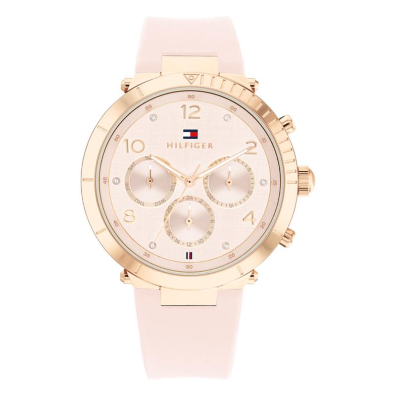 Tommy HILFIGER Emery Pink Rubber Strap 1782492
